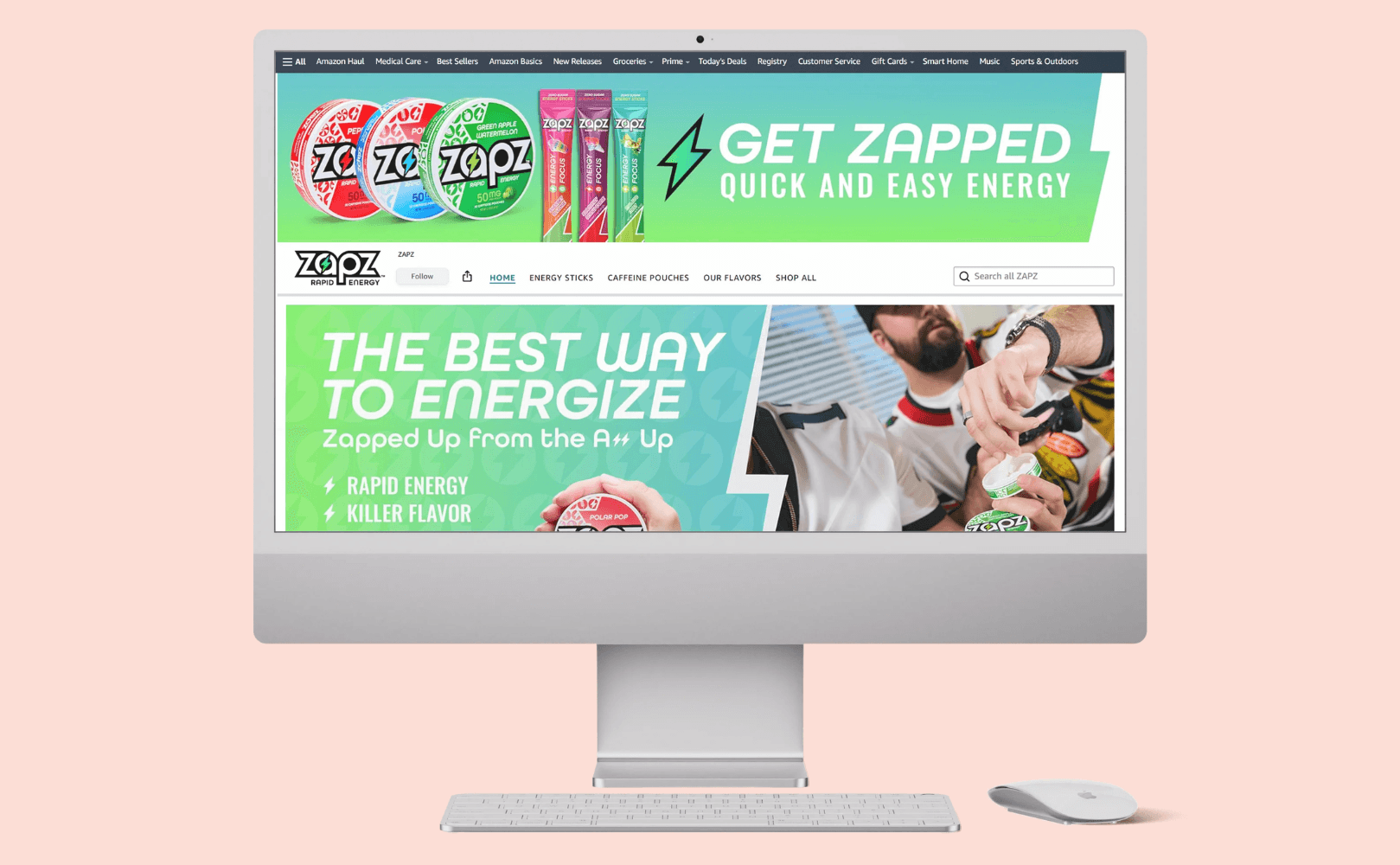 Amazon storefront example