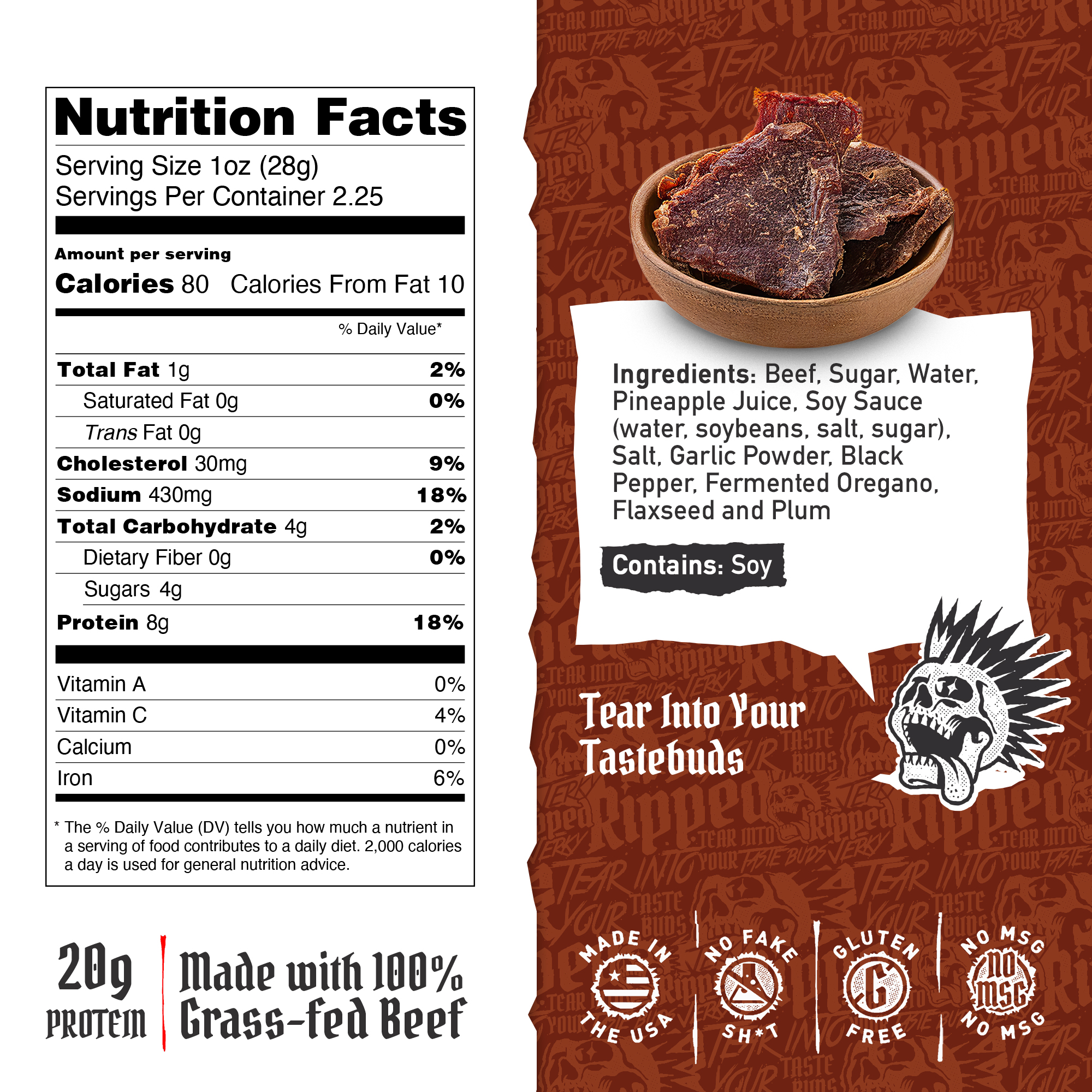 Ripped Jerky listing photo 1