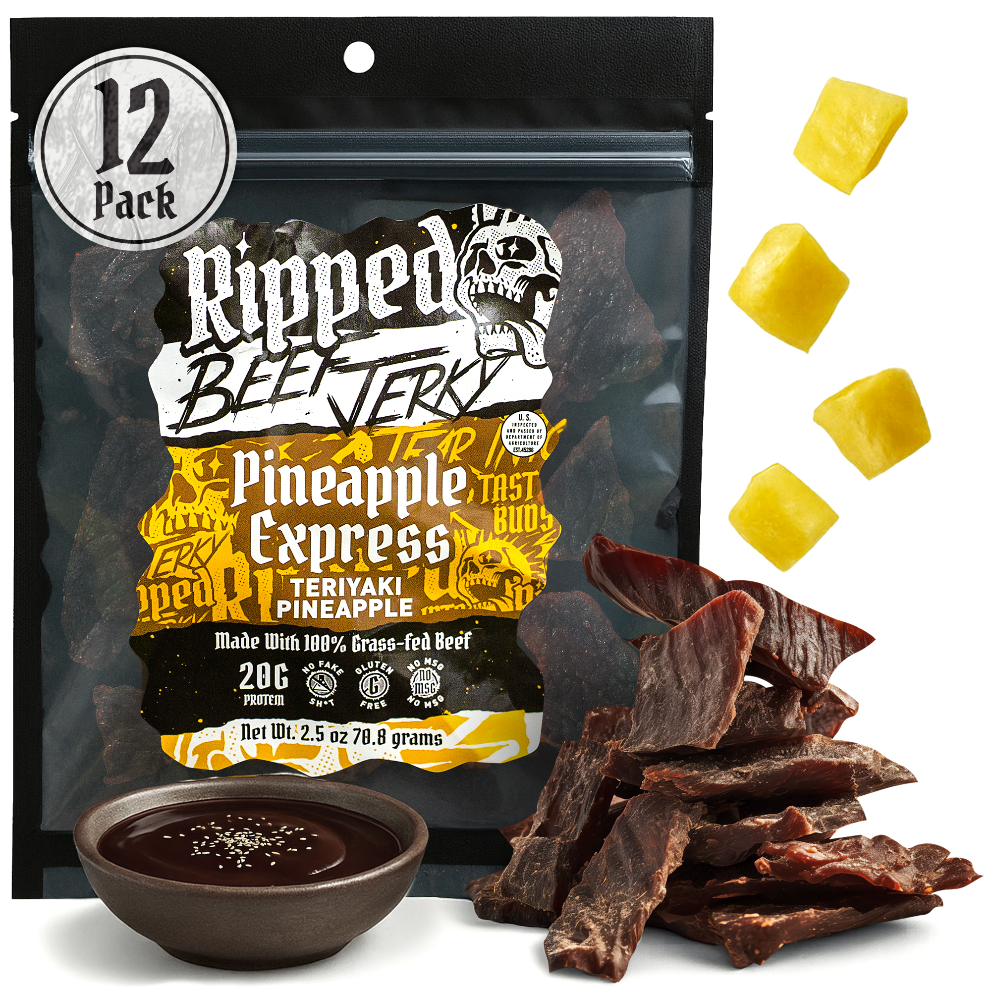 Ripped Jerky product photography 4