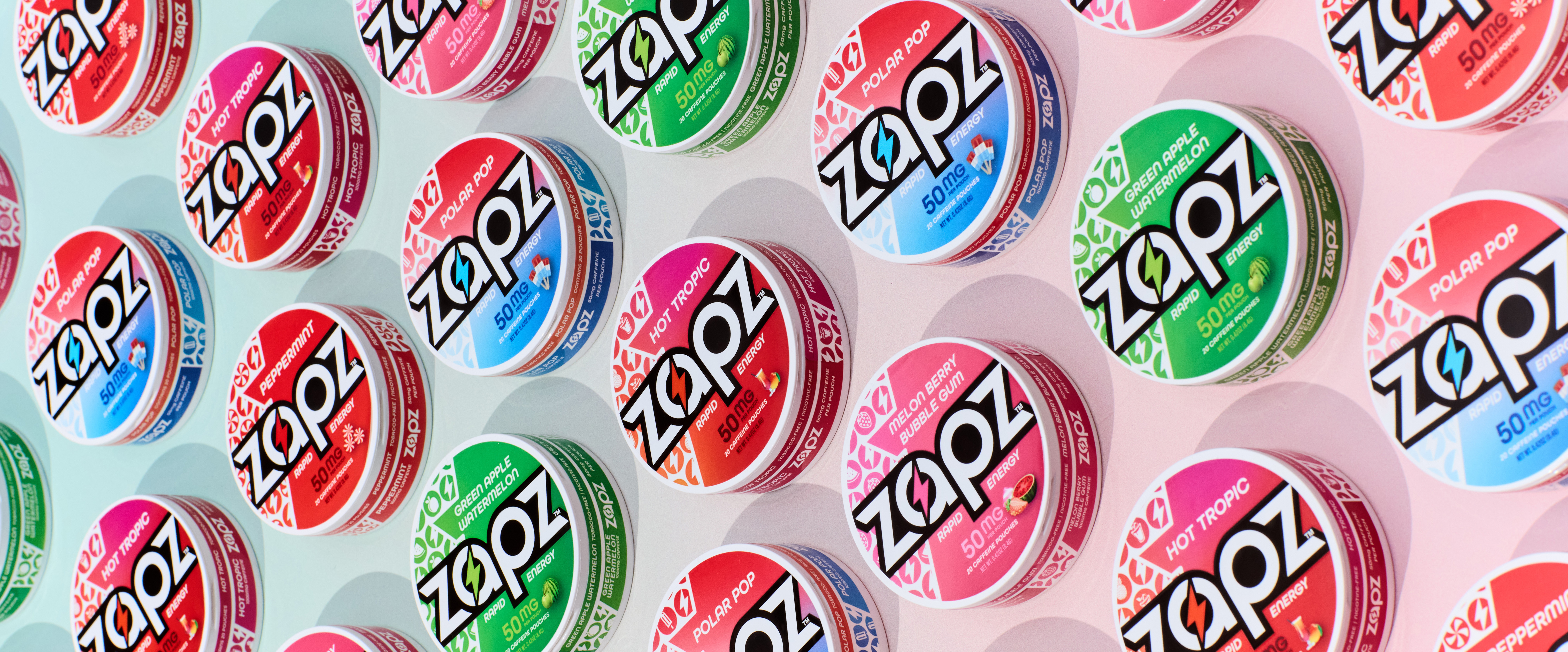 Zapz Rapid Energy pouches
